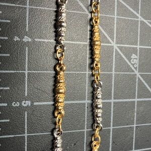 Napier Vintage Elegant Gold and Silver tone Necklace